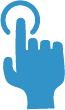 Icon of a hand